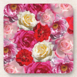 Vintages Shabby Chic Vibranly Country Rose Untersetzer