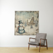 Vintages Shabby Chic Wandteppich (Beispiel)