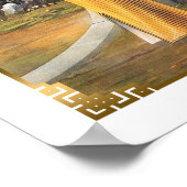 Vintages Shanghai Magazine Cover 1930er Retro-Frau Poster (Ecke)