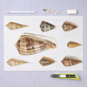 Vintages Shelling Tissue Paper Seidenpapier (Handwerk)