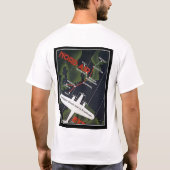 Vintages Shirt in der Nordluft (Rückseite)