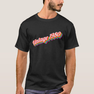 Vintages Shirt von 1980 Cooles Retro-Geschenk fü