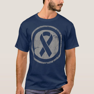 Vintages Shirt zur Sensibilisierung für Krebs bei 