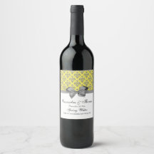 Vintages Silber, was Damask Gray Bow DIY BG