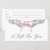 Vintages Silberrahmen - Rosa Buggeschenk (Vorne/Hinten)