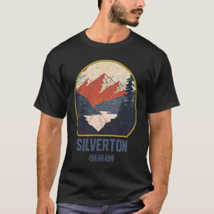 Vintages Silverton Colorado Wandern T-Shirt