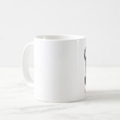 Vintages Silverware Verziert Artisan Food Business Kaffeetasse (Vorderseite Links)