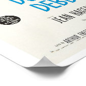 Vintages Singin im Regenfilm Poster (Ecke)