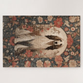 Vintages Sitzen in afghanischer Hunde Puzzle (Horizontal)