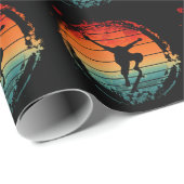 Vintages Skateboard Geschenkpapier (Rolleneckpunkt)