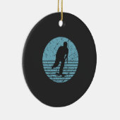 Vintages Skateboard Keramik Ornament (Rechts)