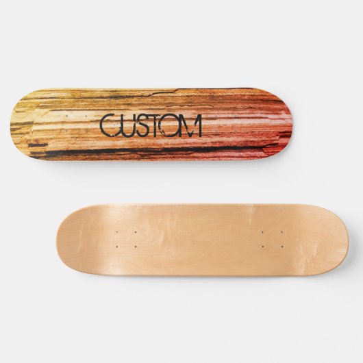 Vintages Skateboarddeck für Fotos (Horizontal)