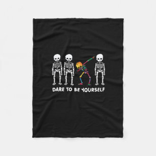 Vintages Skateboarding Art Illustrationshemd Fleecedecke