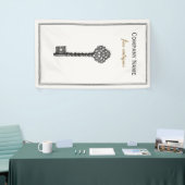 Vintages Skelett - Antiquitätengeschäft für Möbel Banner (Messeveranstaltung)