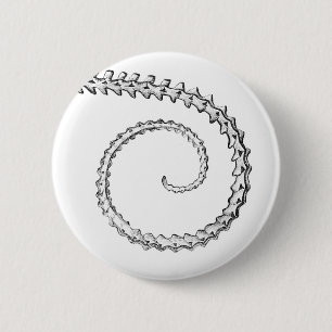 Vintages Skelett Button