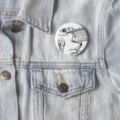 Vintages Skelett Button (Beispiel)