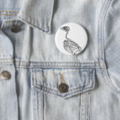 Vintages Skelett Button (Beispiel)