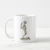 Vintages Skelett Kaffeetasse (Links)