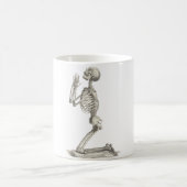 Vintages Skelett Kaffeetasse (Mittel)