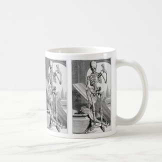 Vintages Skelett Kaffeetasse