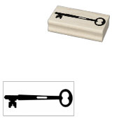 Vintages Skelett Silhouette Gummi Briefmarke Gummistempel (Stempel)