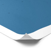 Vintages Skelett Surfen California Beach Poster (Ecke)