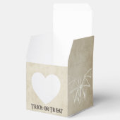 Vintages Skelettbast Halloween Geschenkschachtel (Geöffnet)