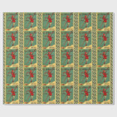 Vintages Ski-Plakat, Northland-Skis Geschenkpapier (Flach)