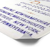 Vintages Skifahren im East WPA Poster (Ecke)