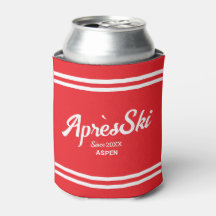 Vintages Skikarussell Red Apres Ski Custom Ski Res