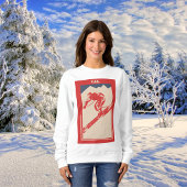 Vintages Skikolorado Snowski Outfit Sweatshirt