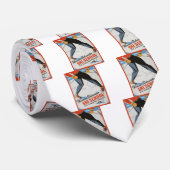 Vintages Skiplakat, Hannes Schneider Ski-Schule Krawatte (Gerollt)