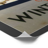 Vintages Skiposter, Quebec für Wintersport Poster