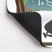 Vintages Skipposter in Island Mousepad (Ecke)