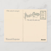 Vintages Skipposter, Norwegen Postkarte (Rückseite)