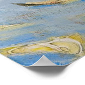 Vintages Skipposter, Skilaufen Poster (Ecke)