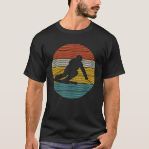 Vintages Skiwintersportrennen Abfahrt Skier Gi T-Shirt