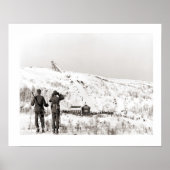 Vintages Skizentrum, Sicherheitspatrol Poster (Vorne)