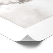 Vintages Skizentrum, Skitouren Poster (Ecke)