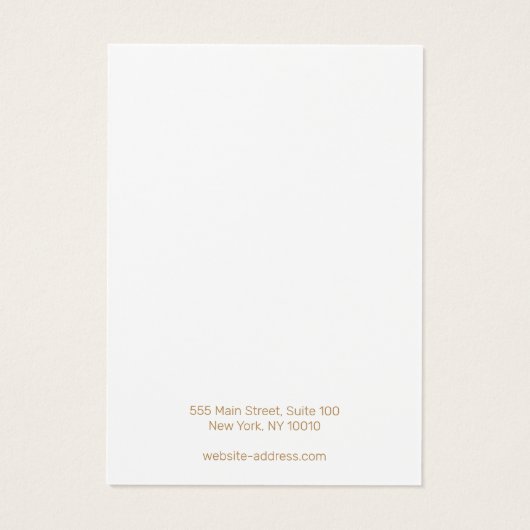 Vintages Skript Light Turquoise Necklace Display (Rückseite)