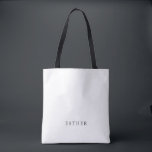 Vintages Skript Mit Monogramm Bridesmaid Tote Bag Tasche<br><div class="desc">Dieses Vintage Drehbuch mit Monogramm Bräunungsspieltasche ist das ideale Geschenk für sie. Das romantische Schwarz-Weiß-Design besticht durch eine einzigartige whimsical Typografie mit schlichter böhmischer Optik. Anpassbar in jeder Farbe. Behalt das Design minimal und elegant,  wie es ist,  oder personalisiere es durch Hinzufügen von eigenen Grafiken und Kunstwerken.</div>