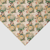 Vintages Skript Seidenpapier (Ausschnitt)