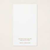 Vintages Skriptschwarzer Ohrring-Display (Rückseite)