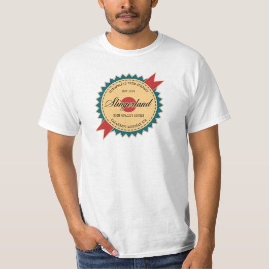 Vintages Slingerland T-Shirt (Vorderseite)