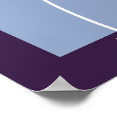 Vintages Solarsystem Poster (Ecke)