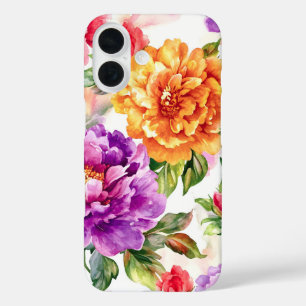 Vintages Sommerblutlicht Florals iPhone 16 Hülle