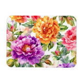 Vintages Sommerblutlicht Florals Magnet (Horizontal)