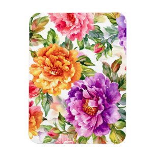 Vintages Sommerblutlicht Florals Magnet