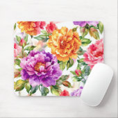 Vintages Sommerblutlicht Florals Mousepad (Mit Mouse)