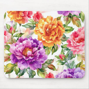 Vintages Sommerblutlicht Florals Mousepad
